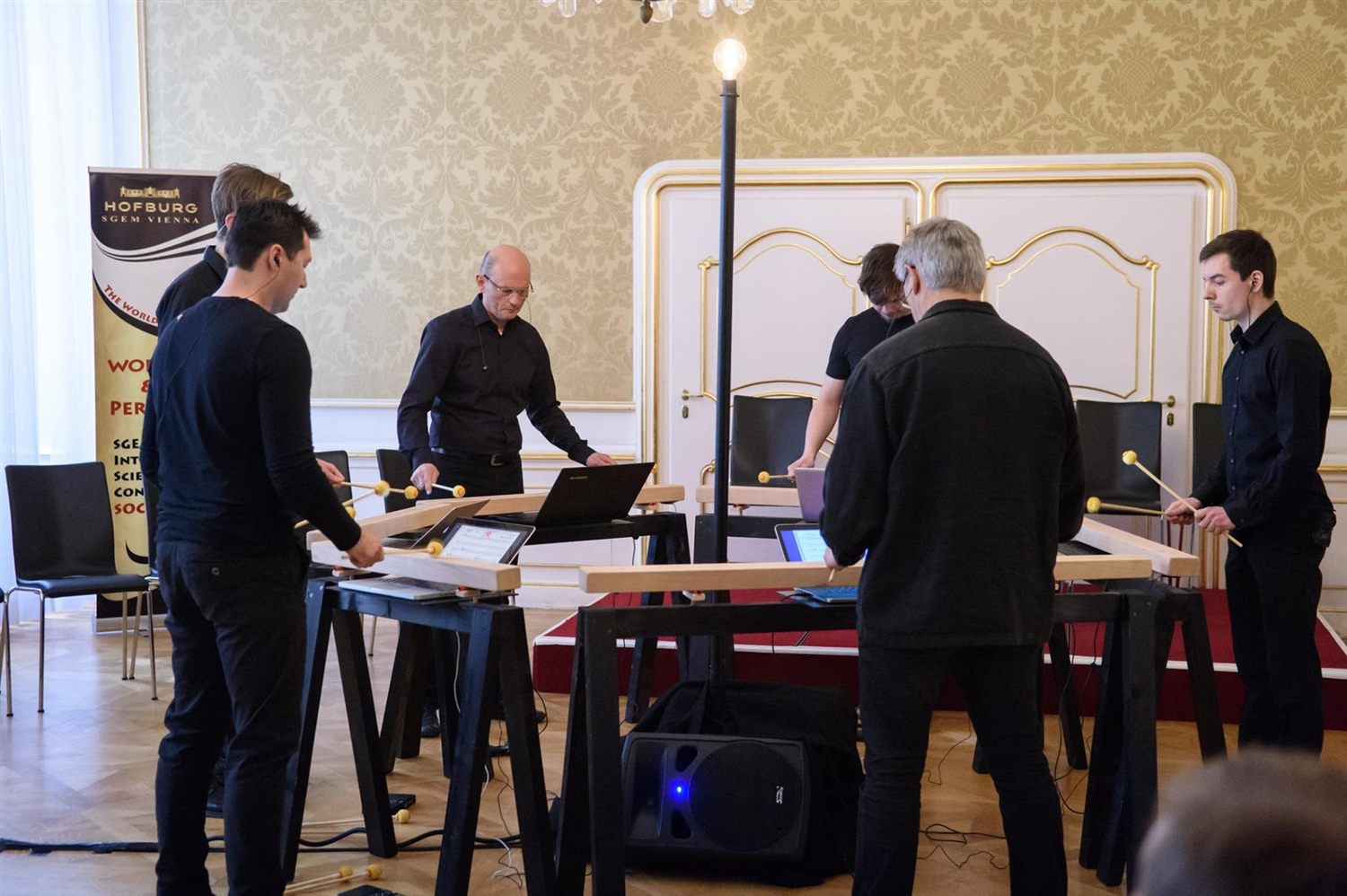 Performance during a Vienna conference evening